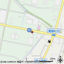 富山県黒部市沓掛651周辺の地図