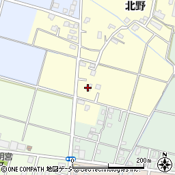 富山県黒部市北野16周辺の地図
