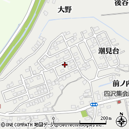 福島県いわき市勿来町四沢潮見台123周辺の地図