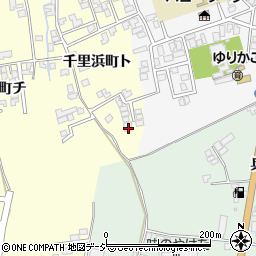 石川県羽咋市千里浜町ヲ34周辺の地図