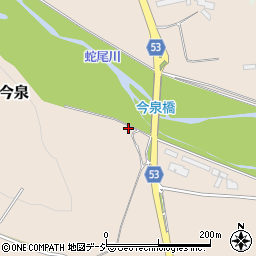 栃木県大田原市今泉442-3周辺の地図