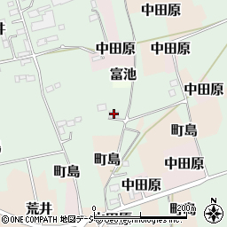 栃木県大田原市荒井167周辺の地図