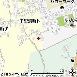 石川県羽咋市千里浜町ヲ36-5周辺の地図