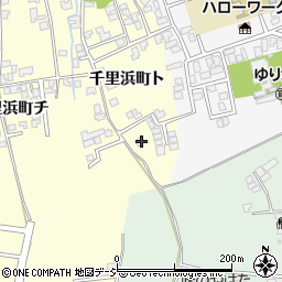 石川県羽咋市千里浜町ヲ38周辺の地図