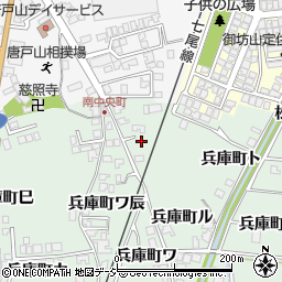 石川県羽咋市兵庫町ヲ周辺の地図