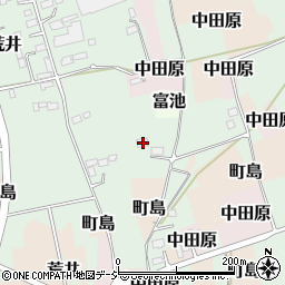 栃木県大田原市荒井176周辺の地図