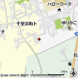 石川県羽咋市千里浜町ヲ36-8周辺の地図