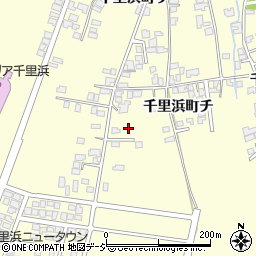 石川県羽咋市千里浜町（ヌ）周辺の地図