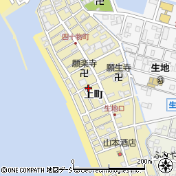 富山県黒部市生地上町194周辺の地図