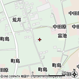 栃木県大田原市荒井169周辺の地図