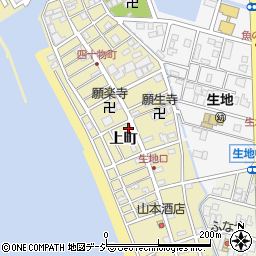 富山県黒部市生地197周辺の地図