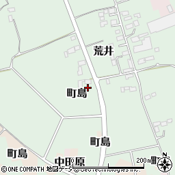 栃木県大田原市荒井142周辺の地図