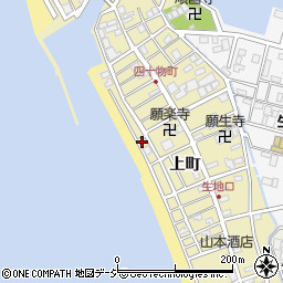 富山県黒部市生地184周辺の地図