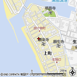 富山県黒部市生地438周辺の地図