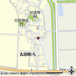 石川県羽咋市太田町い21周辺の地図