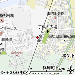 石川県羽咋市南中央町メ周辺の地図