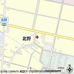 富山県黒部市北野48周辺の地図
