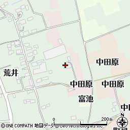 栃木県大田原市荒井2322周辺の地図