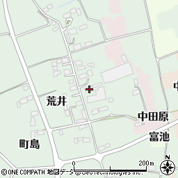 栃木県大田原市荒井103周辺の地図