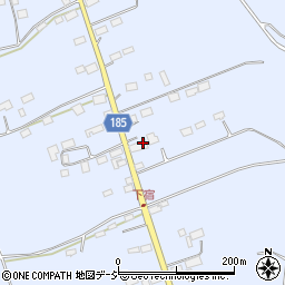 栃木県那須塩原市上大貫49周辺の地図