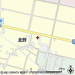 富山県黒部市北野47周辺の地図