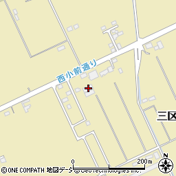 栃木県那須塩原市三区町586-13周辺の地図
