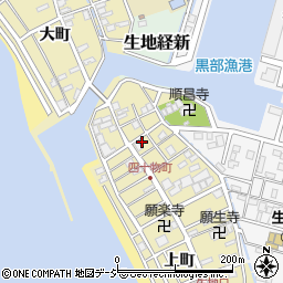 富山県黒部市生地323周辺の地図