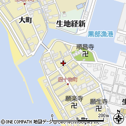 富山県黒部市生地332周辺の地図