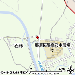 栃木県那須塩原市石林856周辺の地図