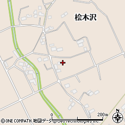 栃木県大田原市桧木沢674-1周辺の地図