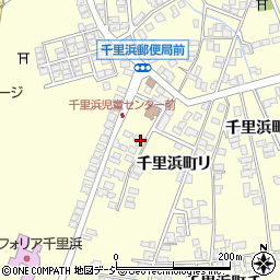 石川県羽咋市千里浜町タ周辺の地図