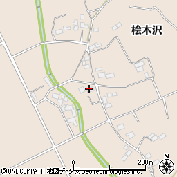 栃木県大田原市桧木沢616周辺の地図