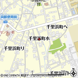 石川県羽咋市千里浜町ホ周辺の地図