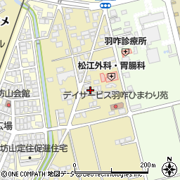 石川県羽咋市松ケ下町16周辺の地図