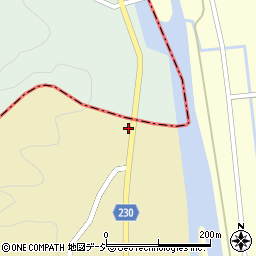 福島県矢祭町（東白川郡）関岡（道ケ作）周辺の地図