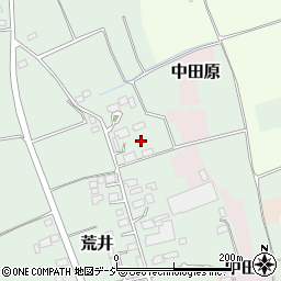 栃木県大田原市荒井93周辺の地図