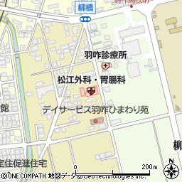 松江外科・胃腸科医院周辺の地図