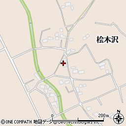 栃木県大田原市桧木沢711周辺の地図