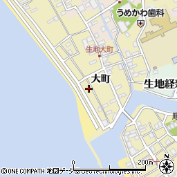 富山県黒部市生地1137周辺の地図