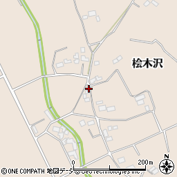 栃木県大田原市桧木沢711-3周辺の地図