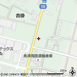 富山県黒部市沓掛2624周辺の地図