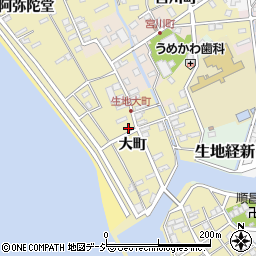 富山県黒部市生地564周辺の地図