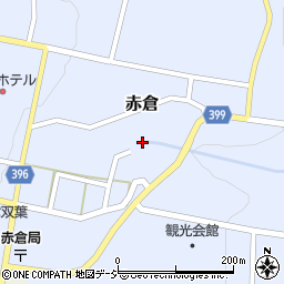 新潟県妙高市赤倉周辺の地図