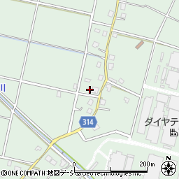 富山県黒部市沓掛370周辺の地図
