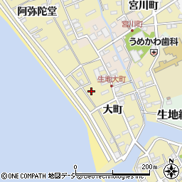 富山県黒部市生地689周辺の地図