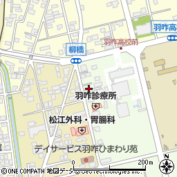 読売センター　羽咋中央周辺の地図
