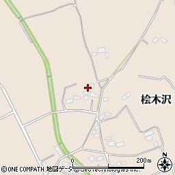 栃木県大田原市桧木沢768周辺の地図