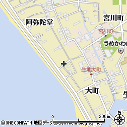 富山県黒部市生地788周辺の地図