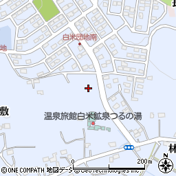 福島県いわき市勿来町白米周辺の地図