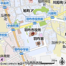 石川県羽咋市旭町ア200周辺の地図